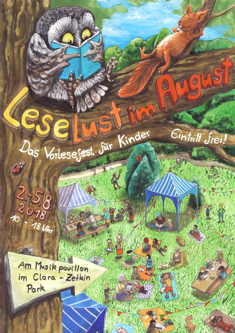 [Leipzig] Leselust im August - Das Vorlesefest für Kinder