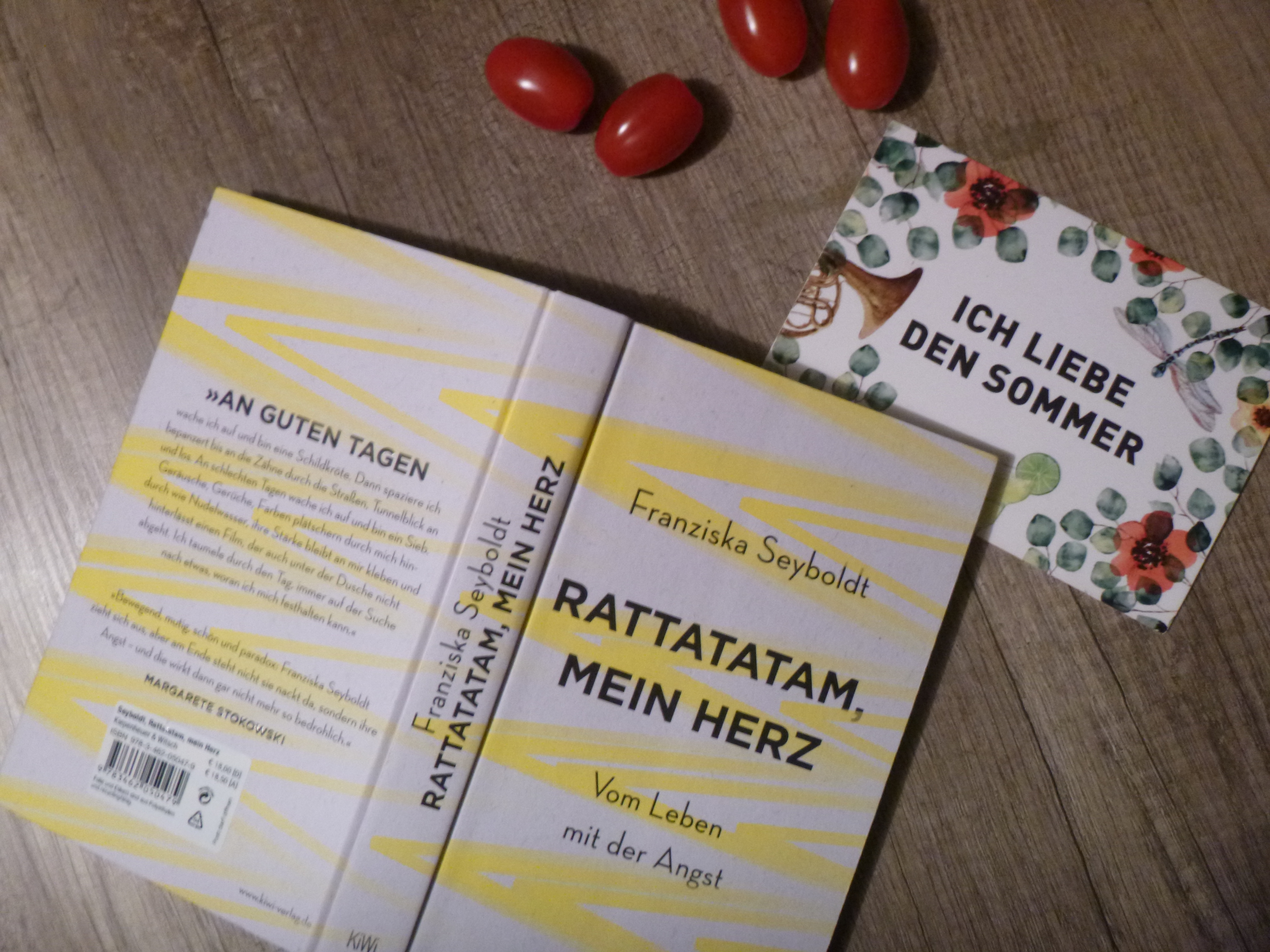 [Rezension] Wenn die Angst ständig  begleitet: "Rattatatam, mein Herz" von Franziska Seyboldt