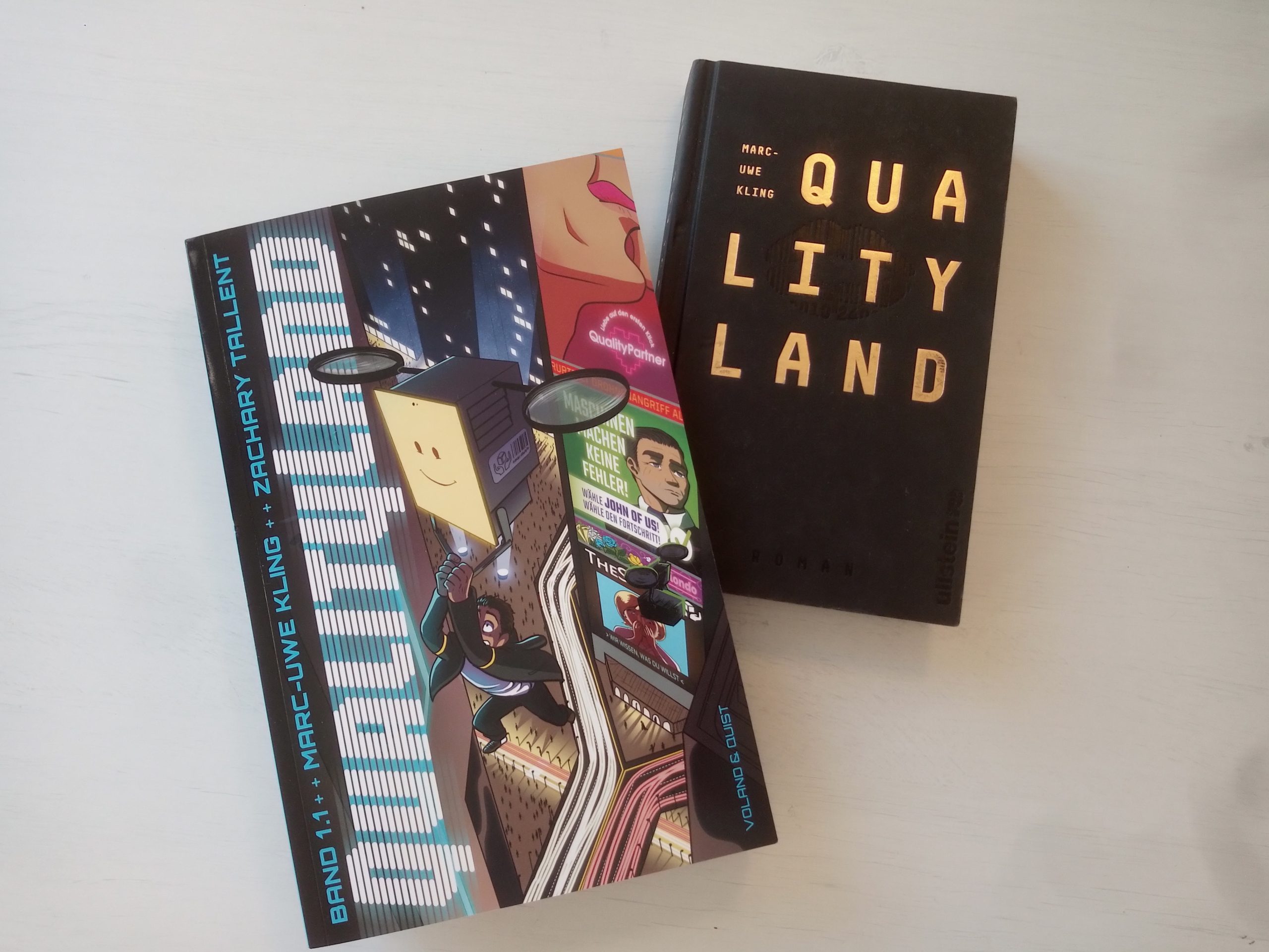Funktioniert "Qualityland" auch als Graphic Novel? - Lesen in Leipzig