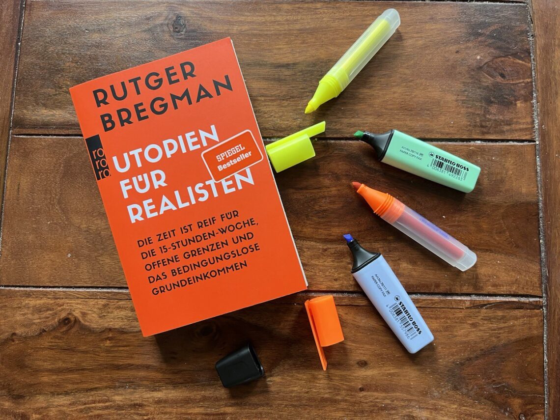 "Utopien für Realisten" von Rutger Bregman
